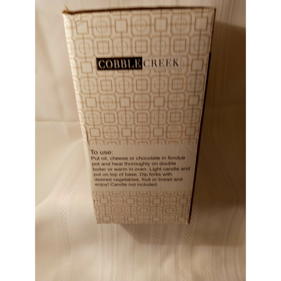 Cobble Creek Family Night Fondue Set - NEW Open Box - Picture 3 of 10